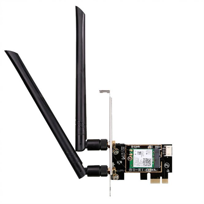 DWA-X582 Adaptateur Wi-Fi 6 PCIe AX3000 avec Bluetooth 5.0 