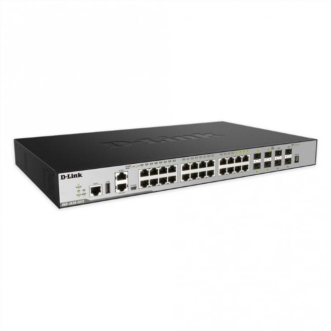 Commutateur empilable Gigabit de couche 3 à 28 ports DGS-3630-28TC/SI/E (SI) 
