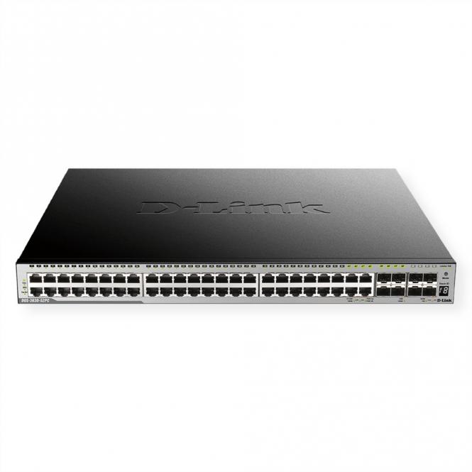 Commutateur empilable Gigabit PoE de couche 3 à 52 ports DGS-3630-52PC/SI/E (SI) 