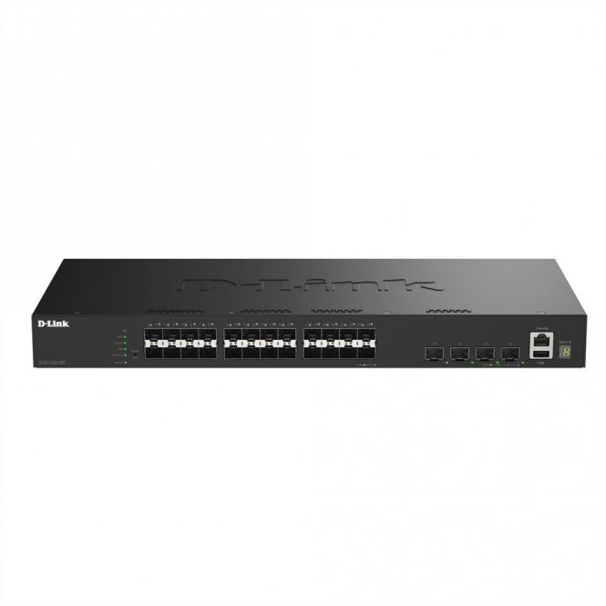 Commutateur DGS-1530-28S/E à 28 ports, gestion intelligente, Gigabit Stack 4x 10G 