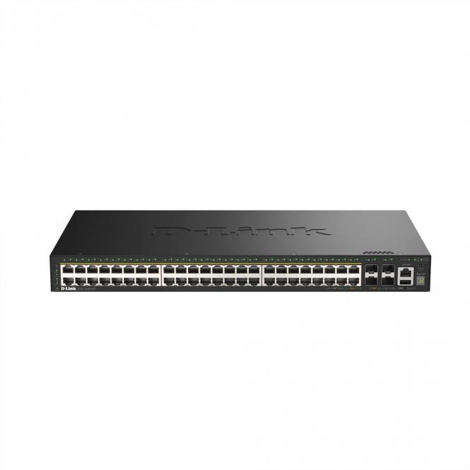 Commutateur DGS-1530-52P/E 52 ports PoE+ Gigabit Stack 4x 10G à gestion intelligente 