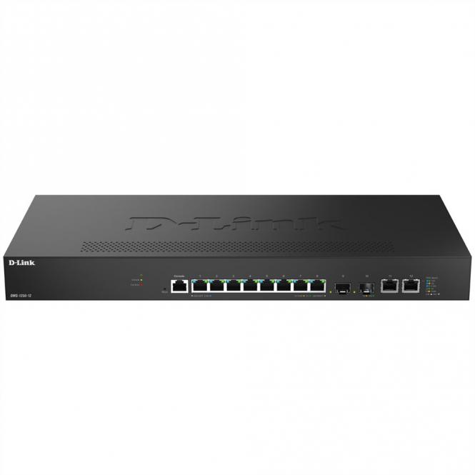 DMS-1250-12/E 12-Port Switch Multi-Gigabit Smart Managed 