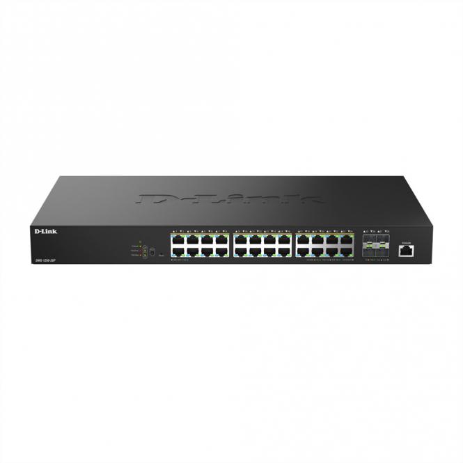 Commutateur DMS-1250-28P/E 28 ports PoE Multi-Gigabit intelligent géré 