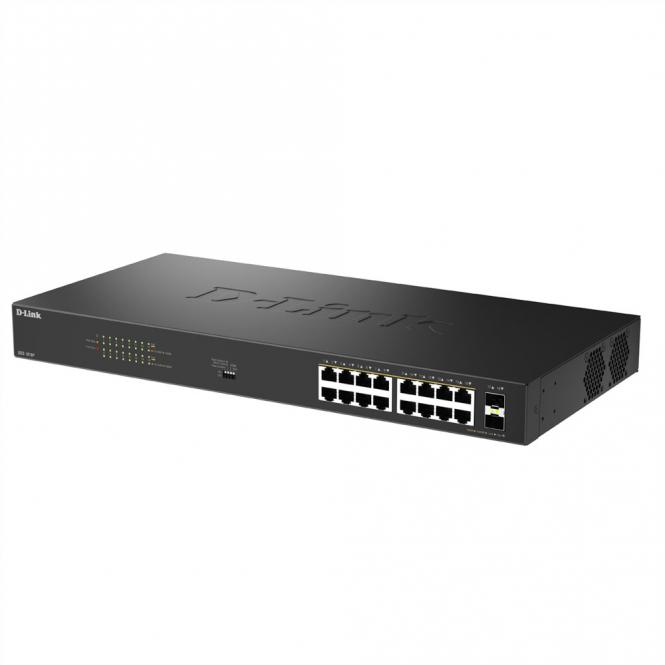 DGS-1018P/E 18-Port PoE+ Switch 
