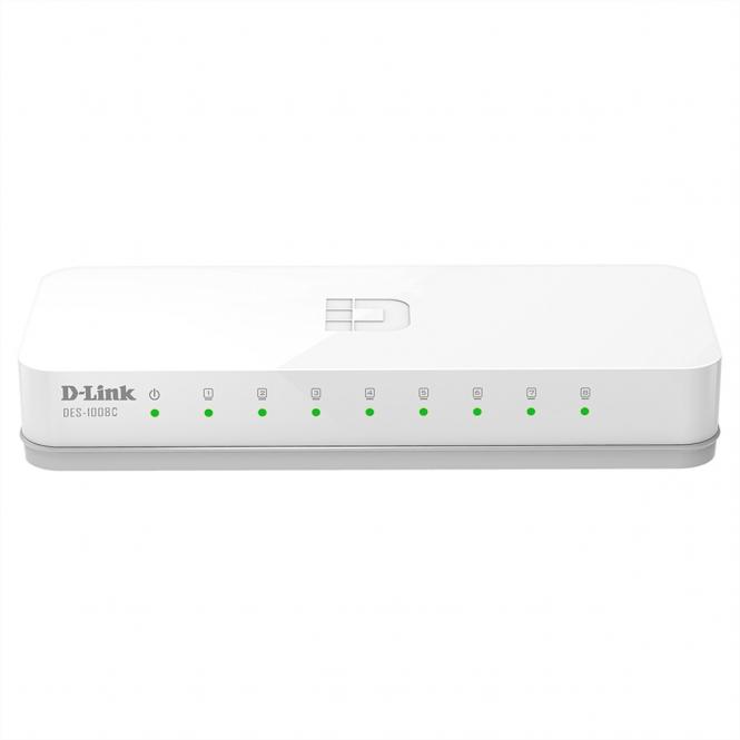 DES-1008C/E 8-Port Switch Fast Ethernet 