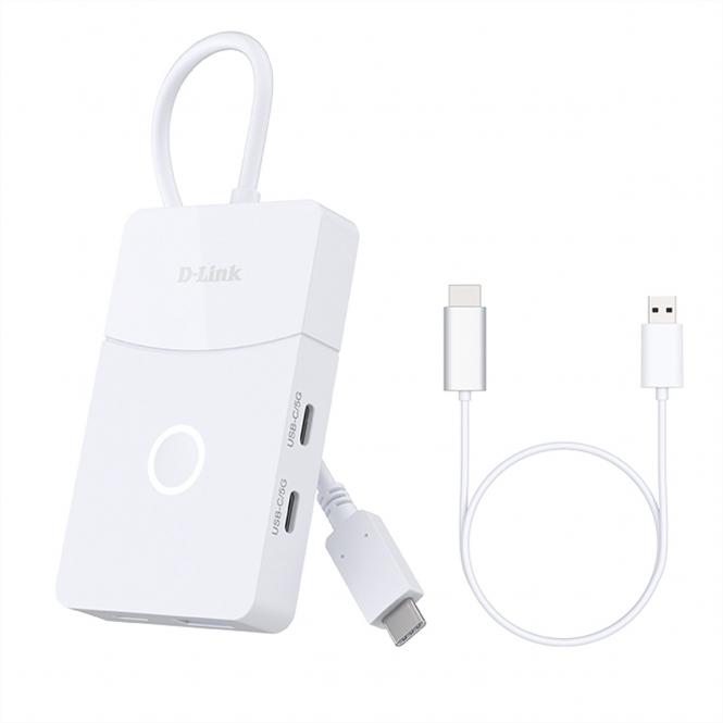 DUP-501 5-in-1 USB-C Hub mit Wireless HDMI 