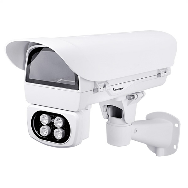 Außengehäuse, POE Eingang 30W (50~57 VDC), IP68, IK10, Fenster beheizt 