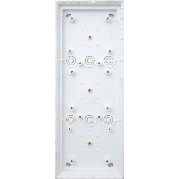 3-fach Aufputzgehäuse, weiß 