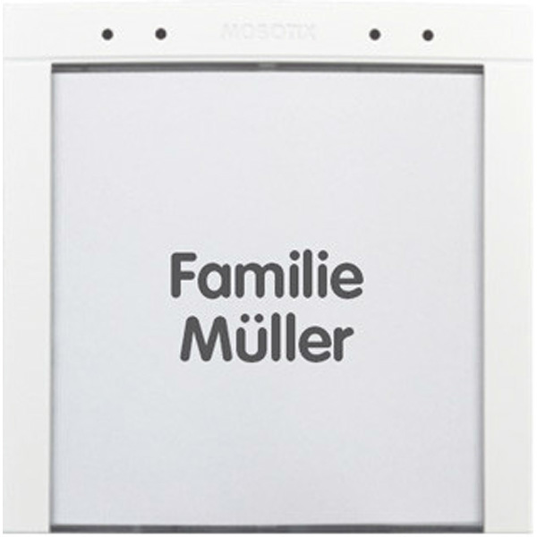 1-fach Tastenset XL, ohne Funktionstasten, für BellRFID Grundmodul 