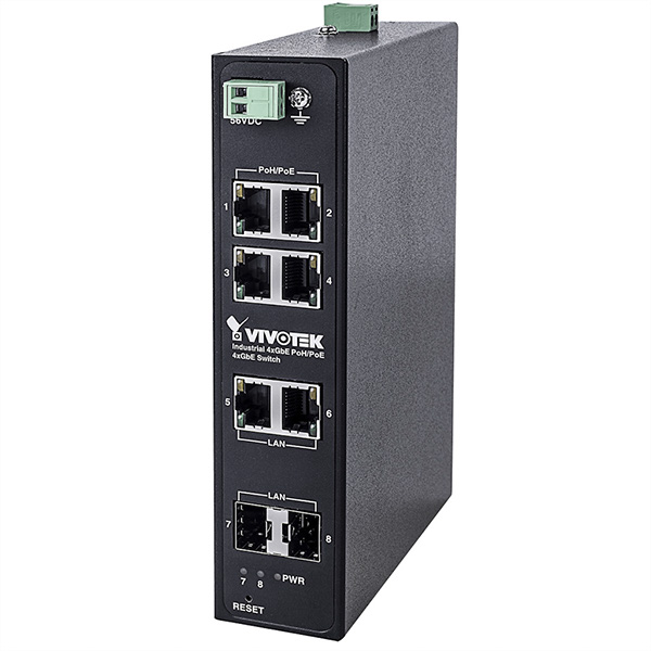 Industrieller Gigabit Switch AW-IHH-0800, bis -40°C 