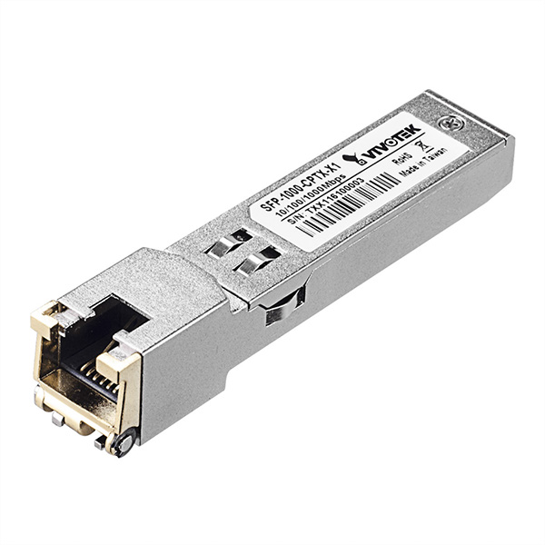 SFP-1000-CPTX-X1I Gigabit Industrie SFP zu RJ45 Transceiver (-40°C) 