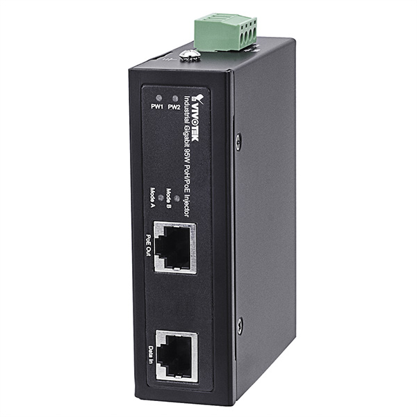 Industrieller Gigabit PoH/PoE Injektor AW-IHH-0100, 95W 