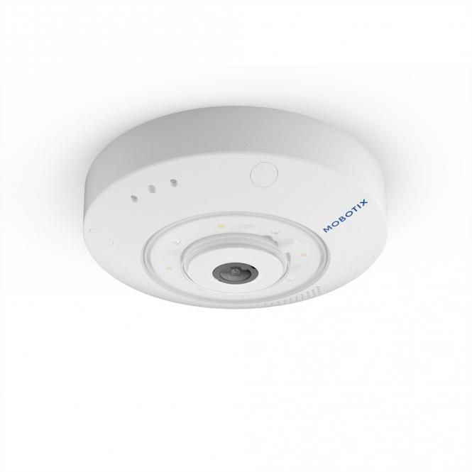 Q71B Caméra Fisheye 12 MP, 180°/360°, blanc lumière & IR-LED à 15m 