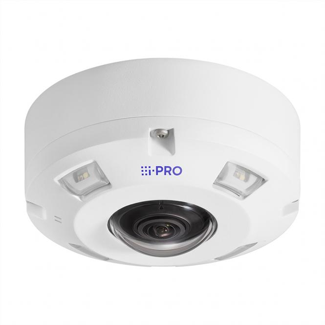Caméra fisheye i-PRO WV-X45701-F1LMV VANDAL, 12,5 Mpx, 180°/360°, LED IR 21m 