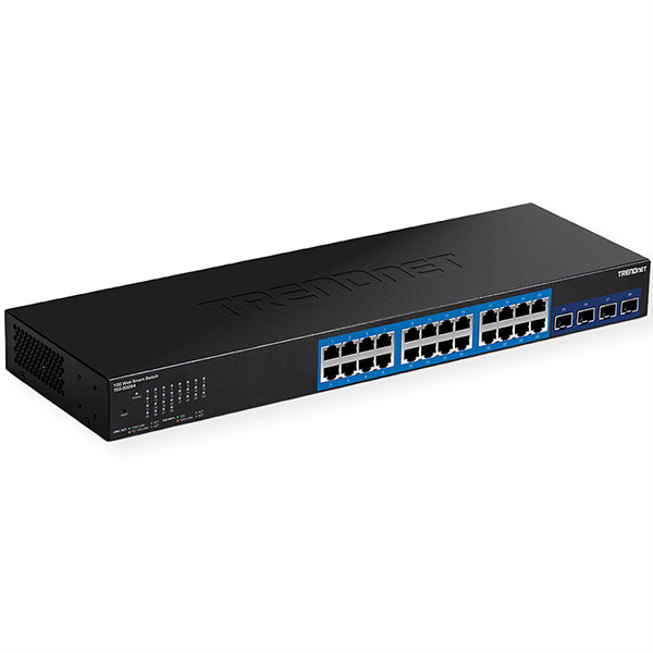 TEG-30284 SwitchWeb Smart à 28 ports dont 4 logements SFP+ 10G 