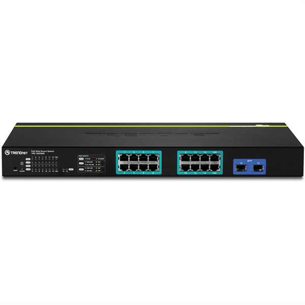 TPE-1620WS Switch PoE+ web smart gigabit à 16 ports 