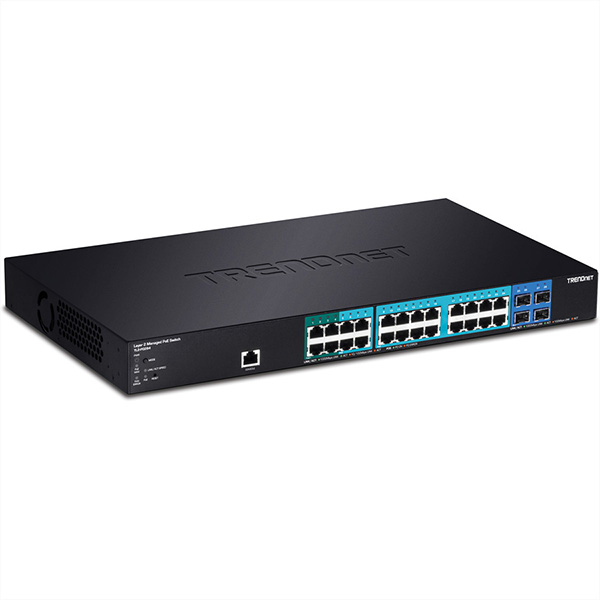 TL2-PG284, 28-Port Gigabit PoE+ Switch 