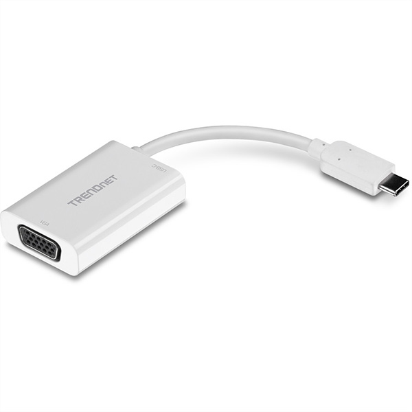 Adaptateur USB-C vers VGA avec alimentation (PD) 