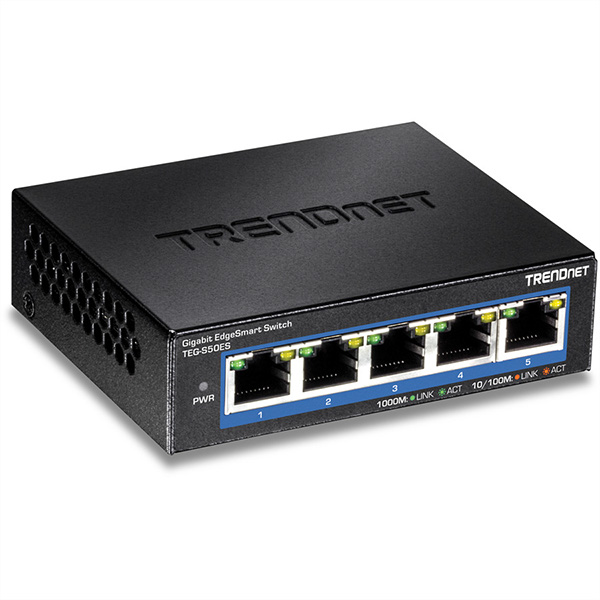 TEG-S50ES 5 Port Gigabit Switch EdgeSmart 