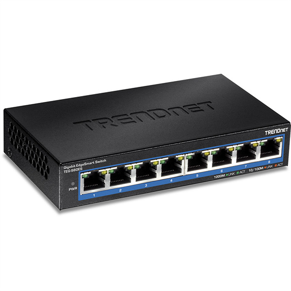 TEG-S80ES 8 Port Gigabit Switch EdgeSmart 