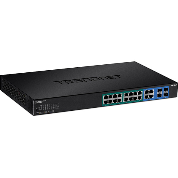 TPE-1620WSF 20-Port POE+ Gigabit Web Smart Switch, 2x SFP, 16x PoE+ 370W 