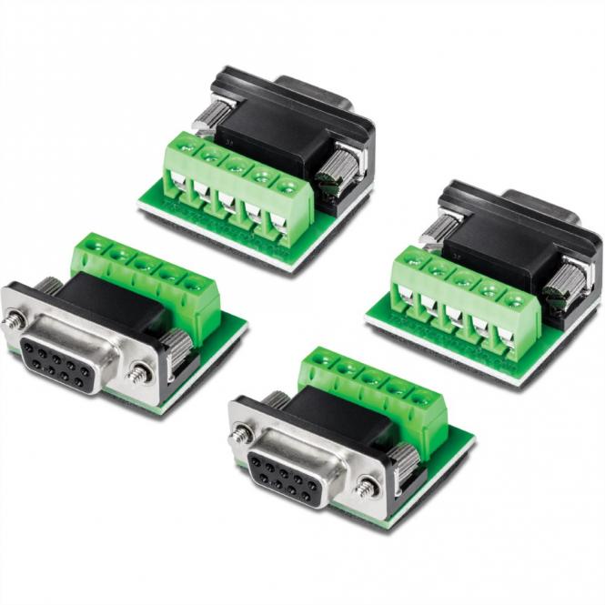 Adaptateur TI-S400, lot de 4, convertisseur RS232 vers RS422/RS485 