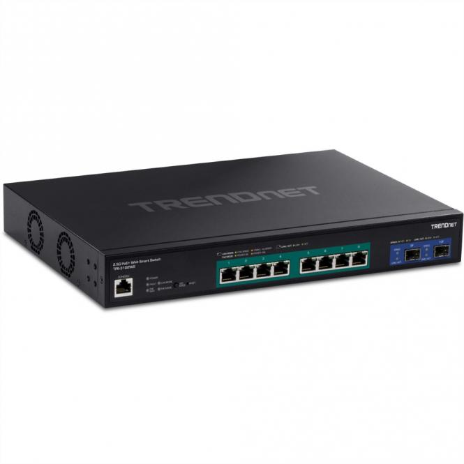 Commutateur TPE-3102WS 10 ports 2,5 G, Web Smart PoE+ avec emplacements 10G SFP+ 