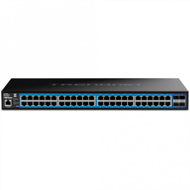 Commutateur TEG-3524S 52 ports, Gigabit Web Smart avec emplacements 10G SFP+ 