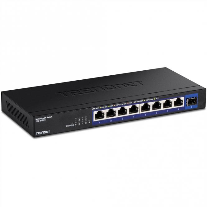 Commutateur TEG-S5091 à 9 ports, commutateur non géré 2,5 G avec port 10 G SFP+ 