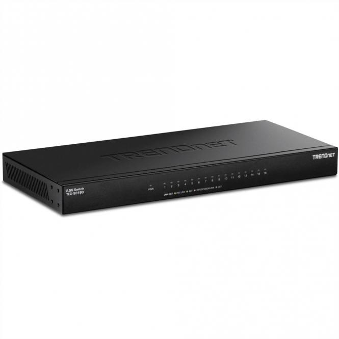 TRENDnet TEG-S3160 Switch de bureau 2,5G non administrable à 16 ports 