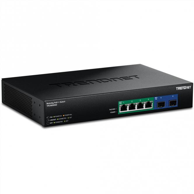 TPE-BG5062 Switch PoE++ 2,5G GaN à 6 ports, avec ports SFP+ 10G (240W) 