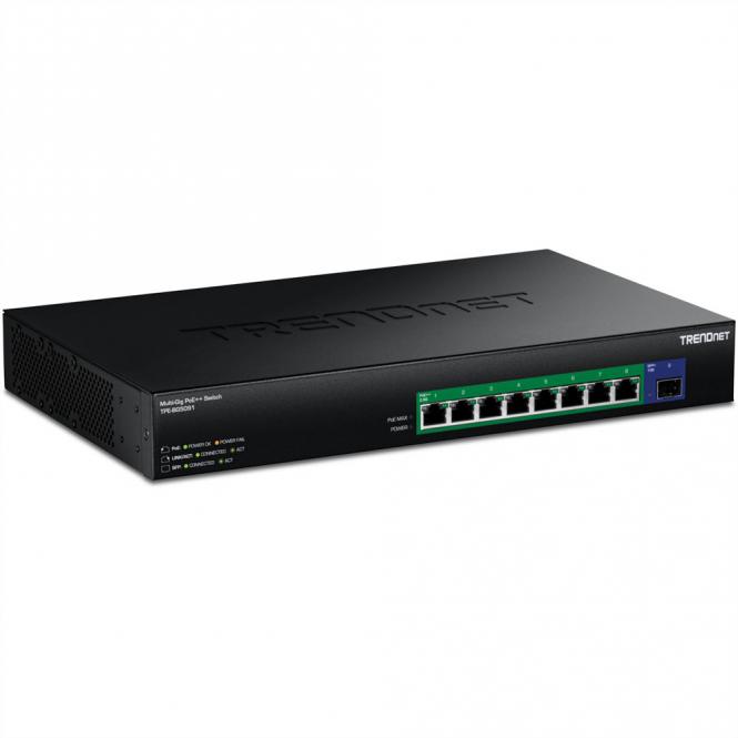 TPE-BG5091 Switch PoE++ 2,5G GaN à 9 ports, avec port SFP+ 10G (480W) 