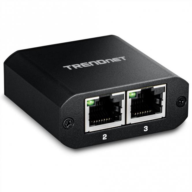 TEG-102S Répartiteur Gigabit à 2 ports avec alimentation USB de type C 