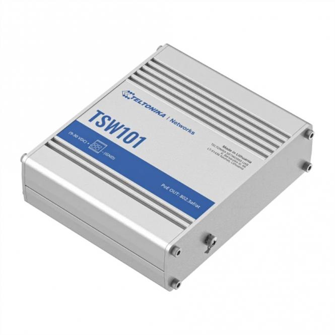 TSW101 Switch 4xPoE+ pour véhicule 