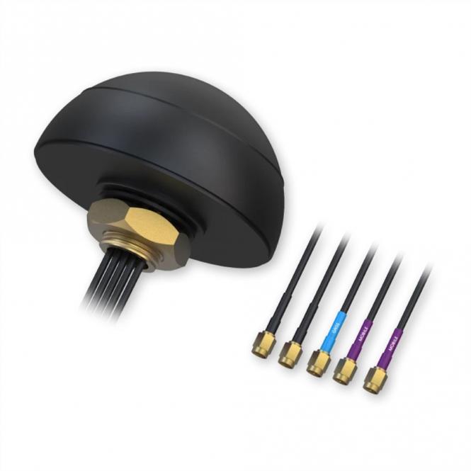 PR1KCO28 Dach Antenne, COMBO MIMO MOBIL/GNSS/WIFI SMA 
