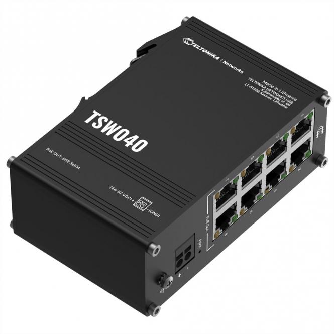 TSW040 8 Port PoE+ Switch 