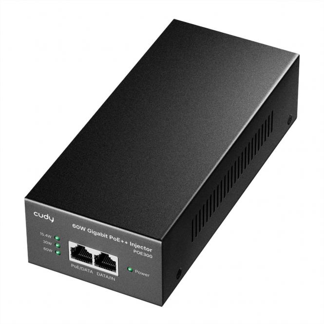Injecteur PoE+ Gigabit POE300 60W 