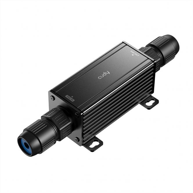 Extendeur POE15 Gigabit PoE+ pour extérieur, IP67 