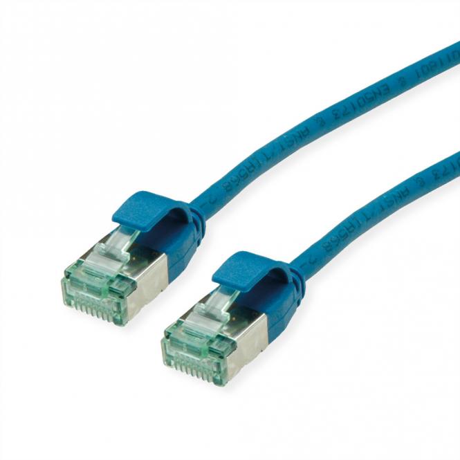 RM U/FTP DataCenter Patchkabel Kat.6A (Class EA), slim, blau, 2m 