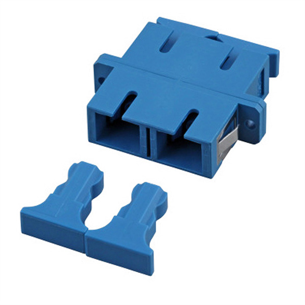 Coupleur FO Single-Mode, SC/SC duplex, bleu 