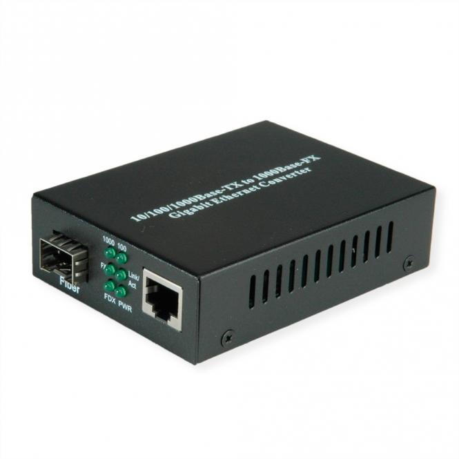 Convertisseur Gigabit Ethernet, RJ45-Fibre Optique 