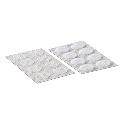 Klettpunkte selbstklebend, 16x 16mm 