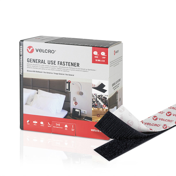 General Use Fixation 5m bande crochets 5m bande velours, crochets & velo 