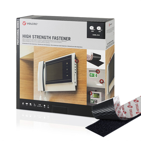 High Strength Fixation 25m bande crochets 25m bande velours, crochets & 