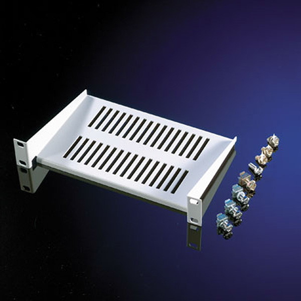 Etagère 1UH 10 pouces, RAL 7035 gris clair 