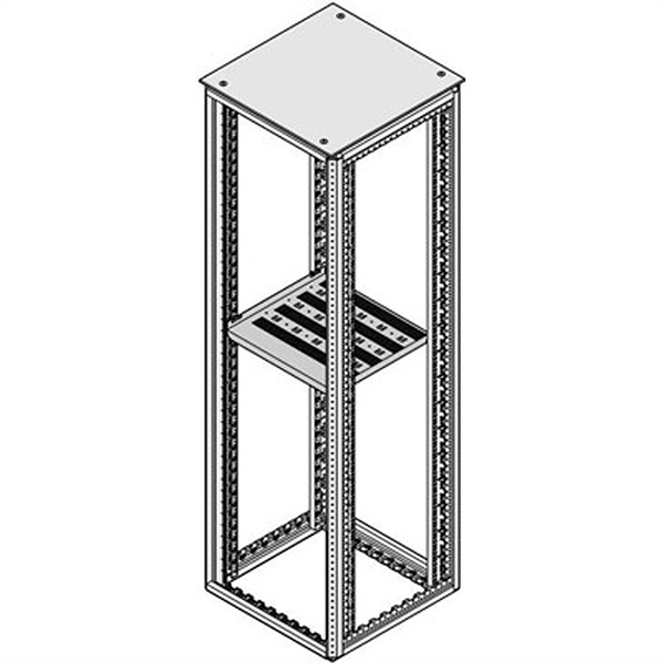19-Zoll-Fachboden, stat., 75kg Traglast, für 1.000mm Tiefe 