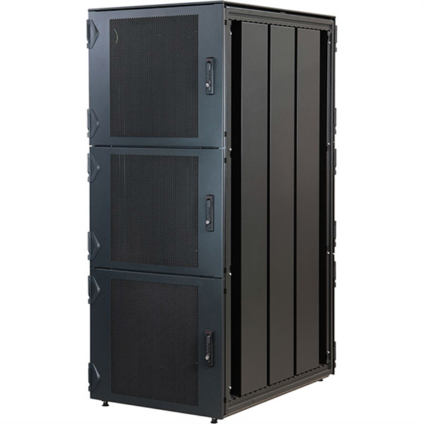 Colocationschrank, 3 Teile, 42 HE, 800x1.000mm, RAL 7021 