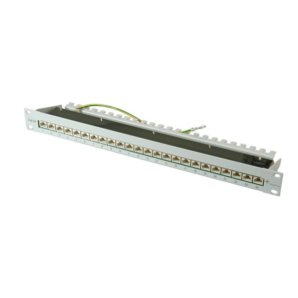 Panneau de brassage modulaire 19 pouces, 1 U, Cat. 6A (ISO / IEC), 16 ports 