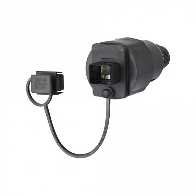 E-DAT Industry IP67 V4 KK, field jack insert, T568B 
