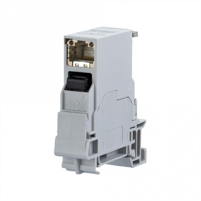 E-DAT Industry TS35 field jack insert T568B 